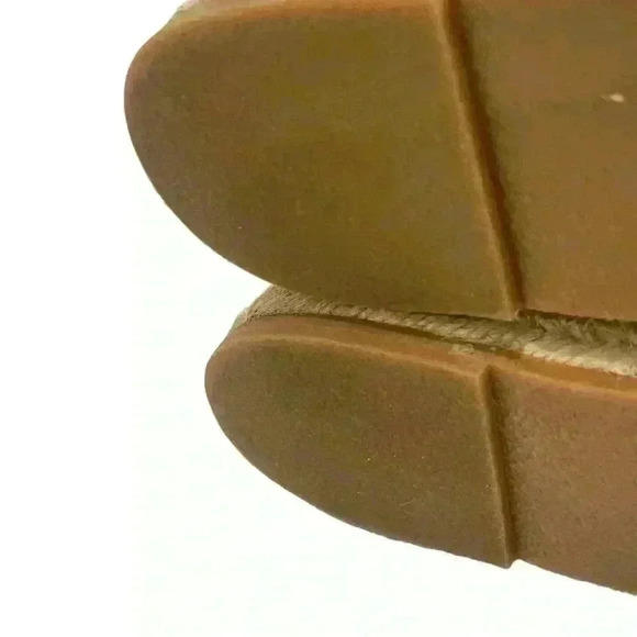 Loeffler Randall Women’s Red Jute Espadrille Sandals Two Bow Strap Size 41 - Picture 11 of 12